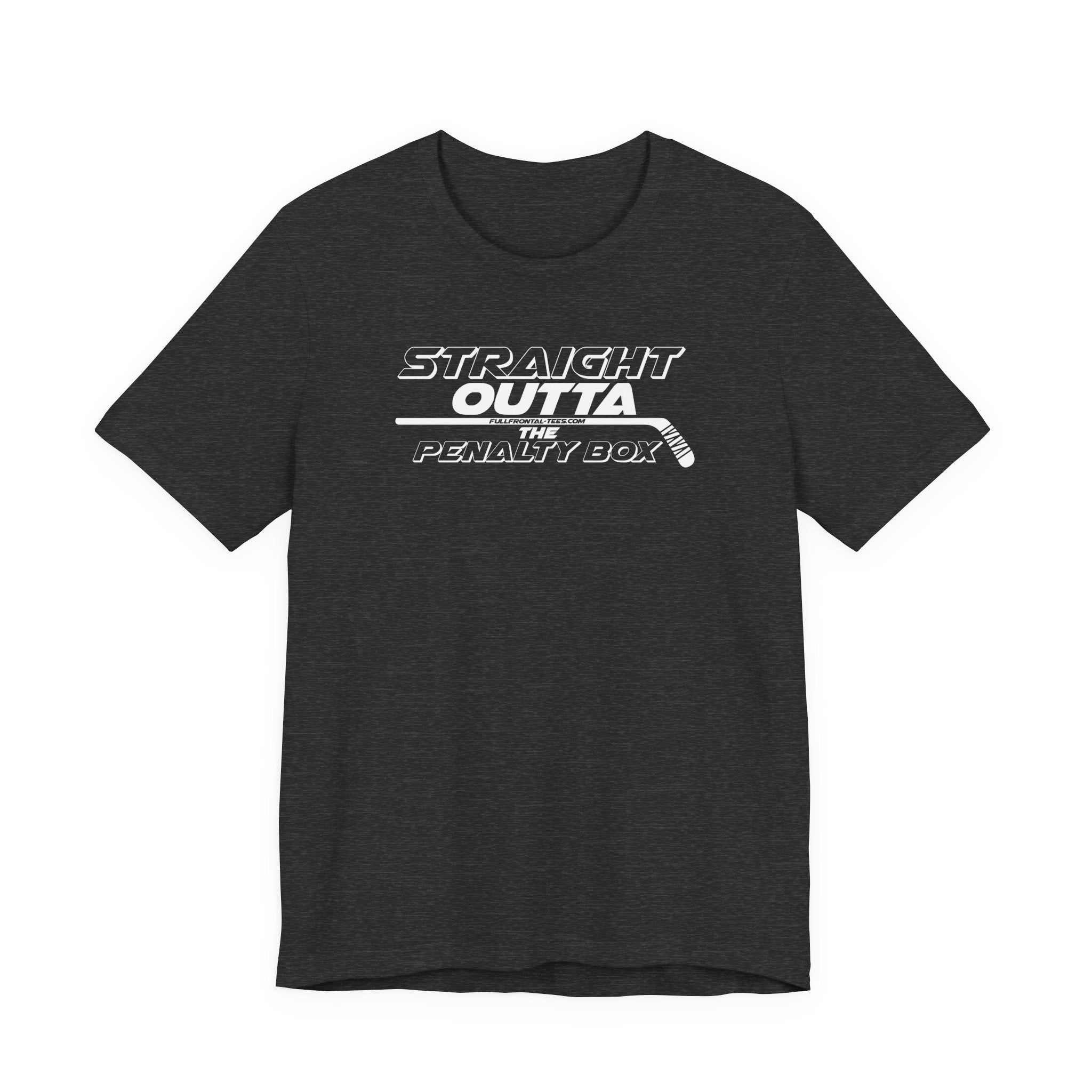 Straight Outta the Penalty Box Kids Funny Hockey Tee