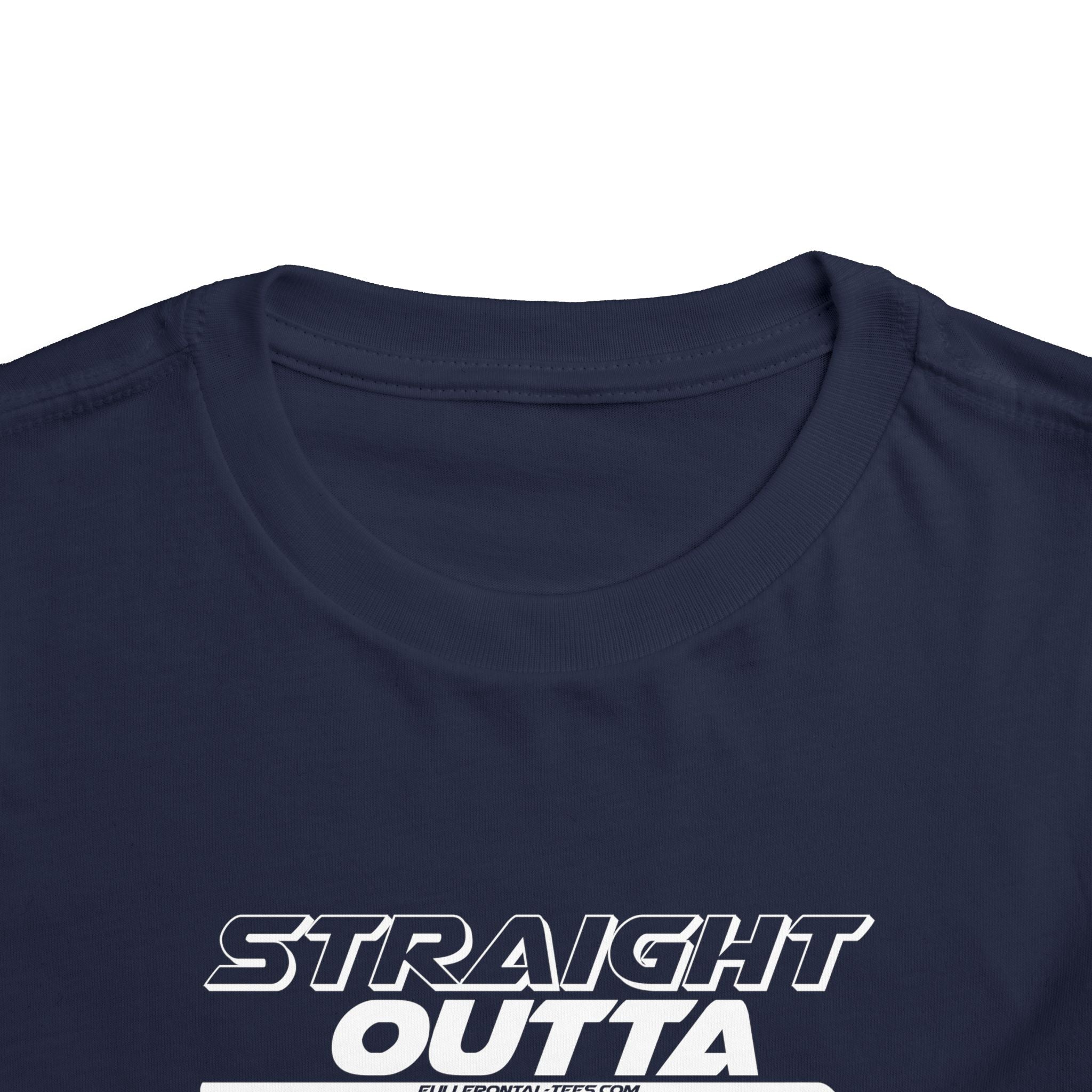 Straight Outta the Penalty Box Toddler Funny Hockey Tee Short Sleeve Shirt