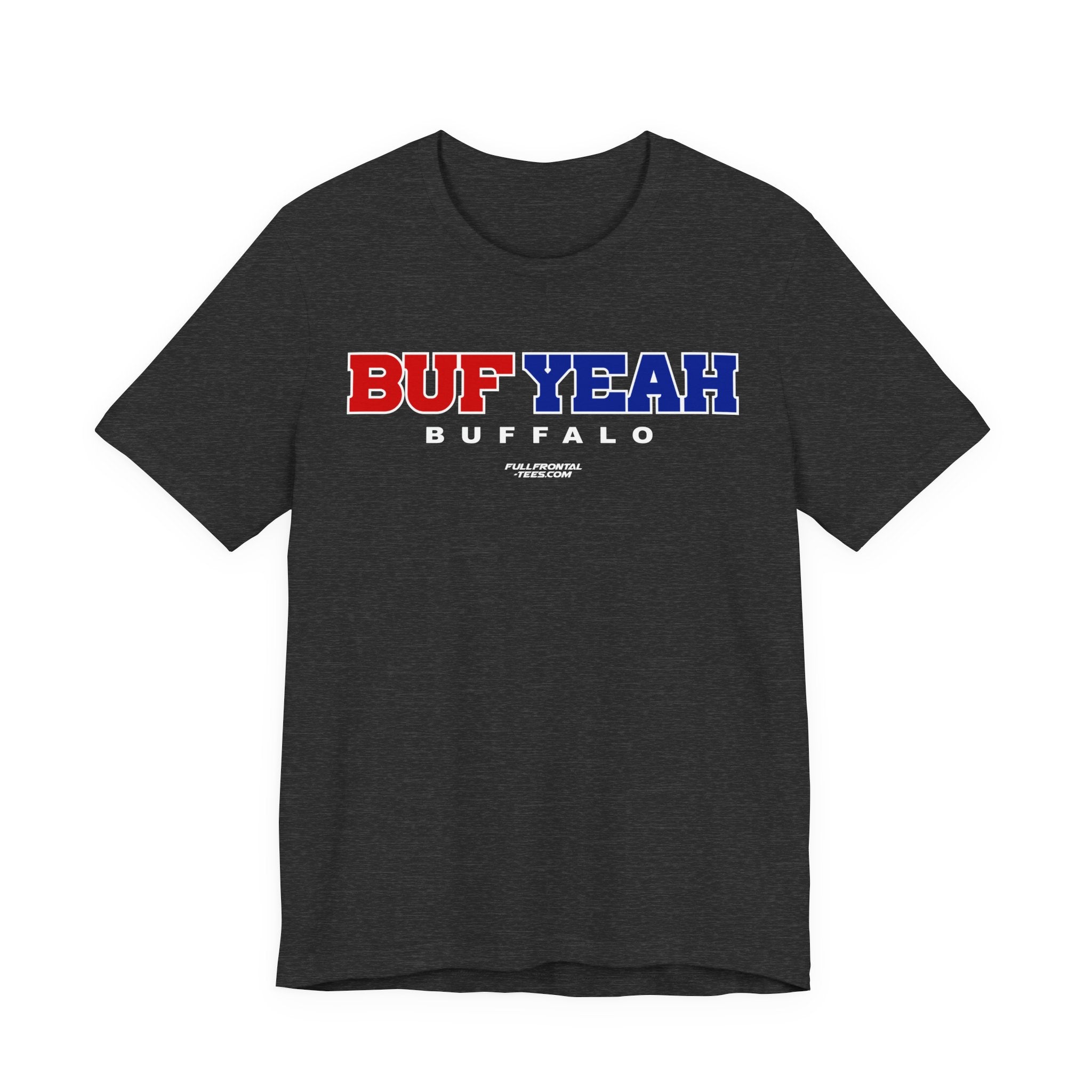 BUF YEAH Buffalo New York Football Jersey Short Sleeve T Shirt