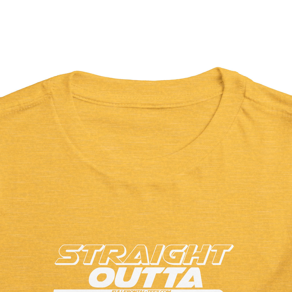 Straight Outta the Penalty Box Toddler Funny Hockey Tee Short Sleeve Shirt