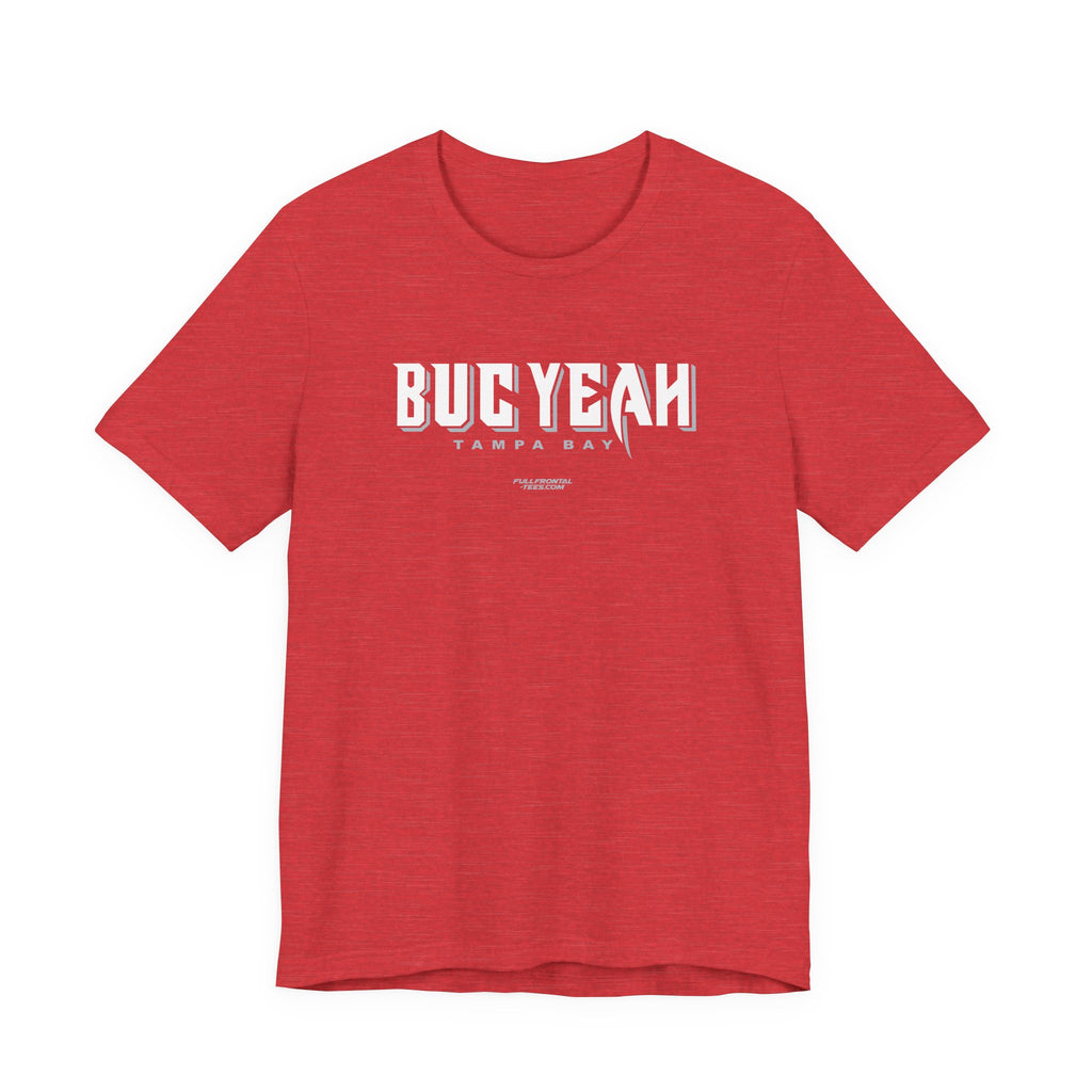 BUC YEAH Tampa Bay Florida Football Jersey Short Sleeve T Shirt