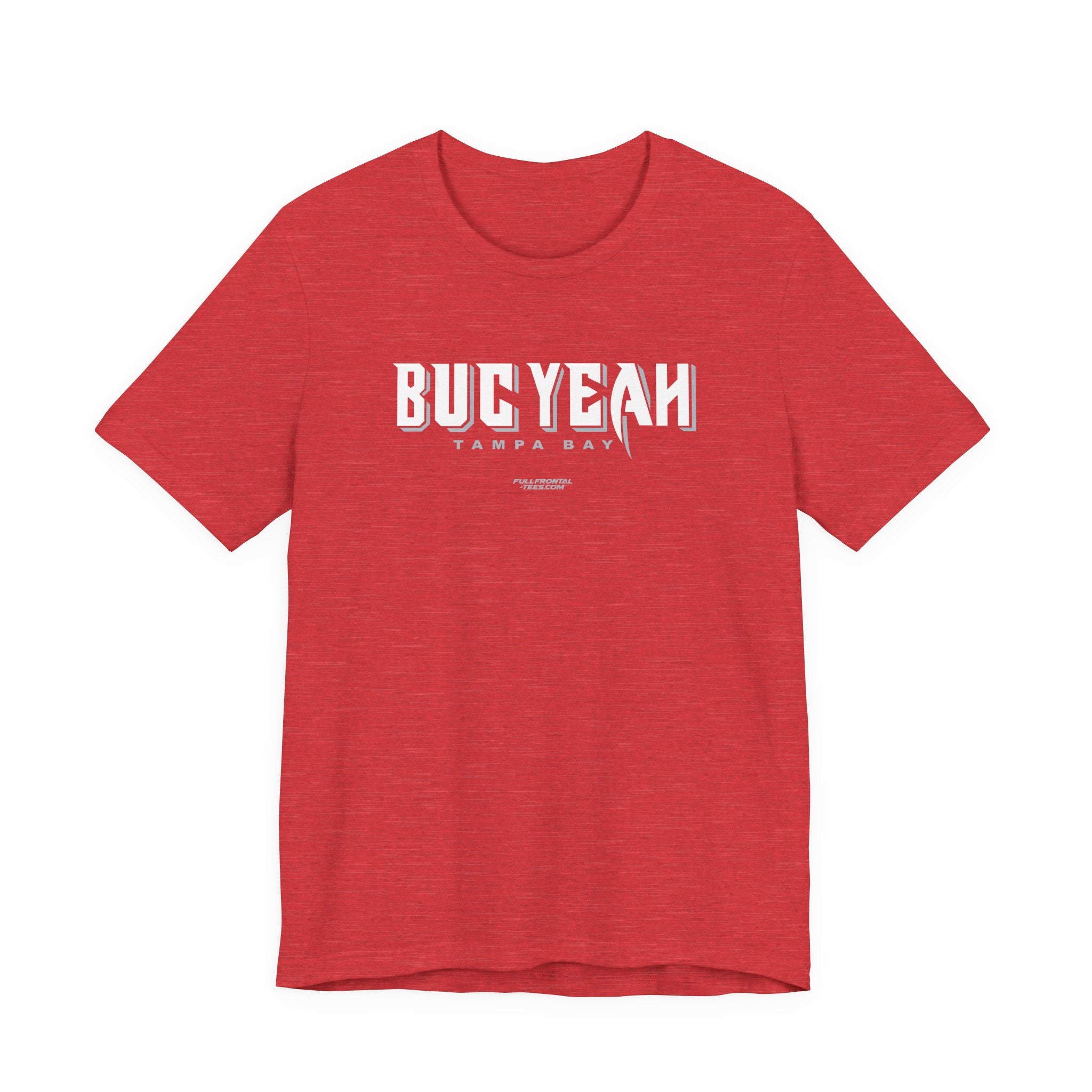 BUC YEAH Tampa Bay Florida Football Jersey Short Sleeve T Shirt