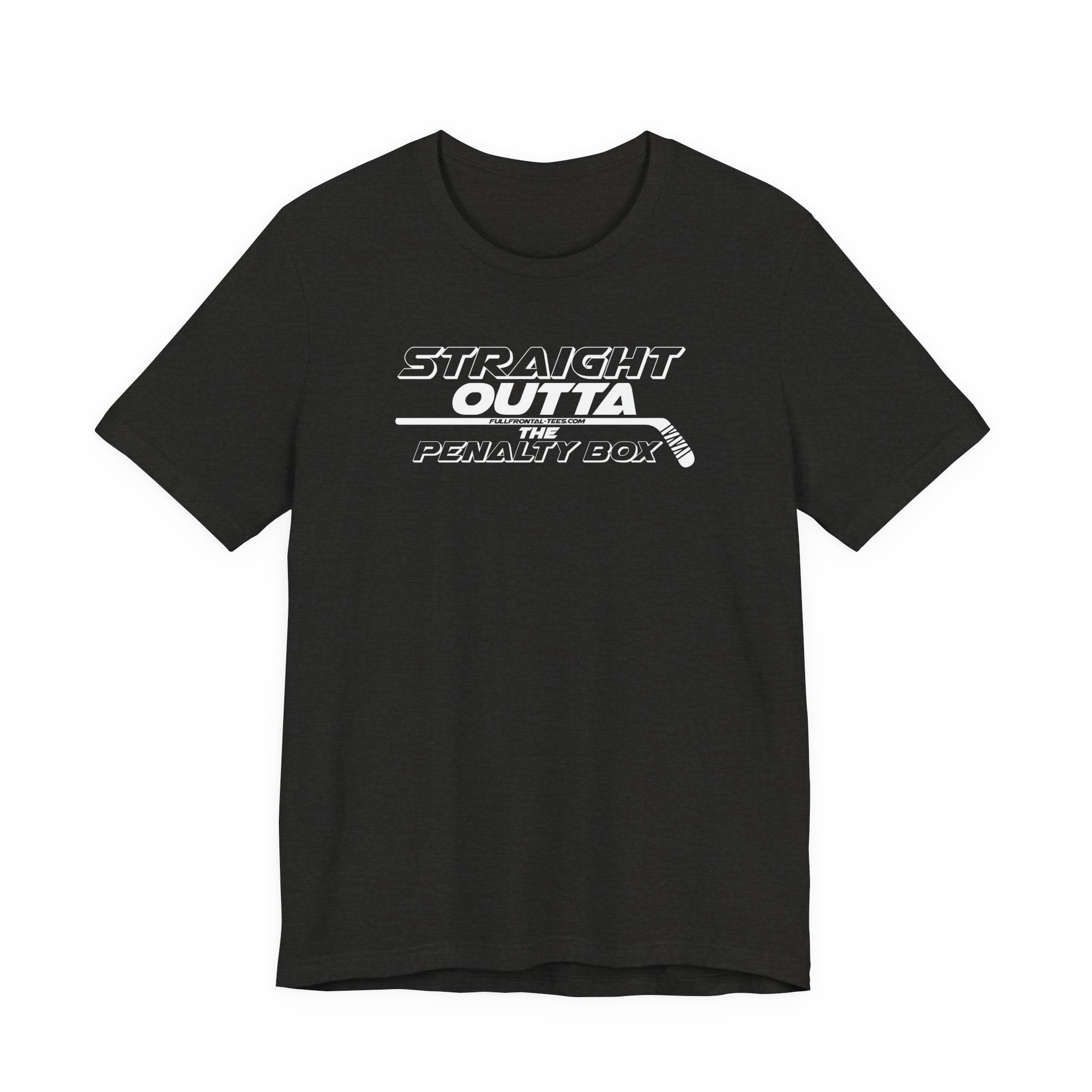 Straight Outta the Penalty Box Kids Funny Hockey Tee