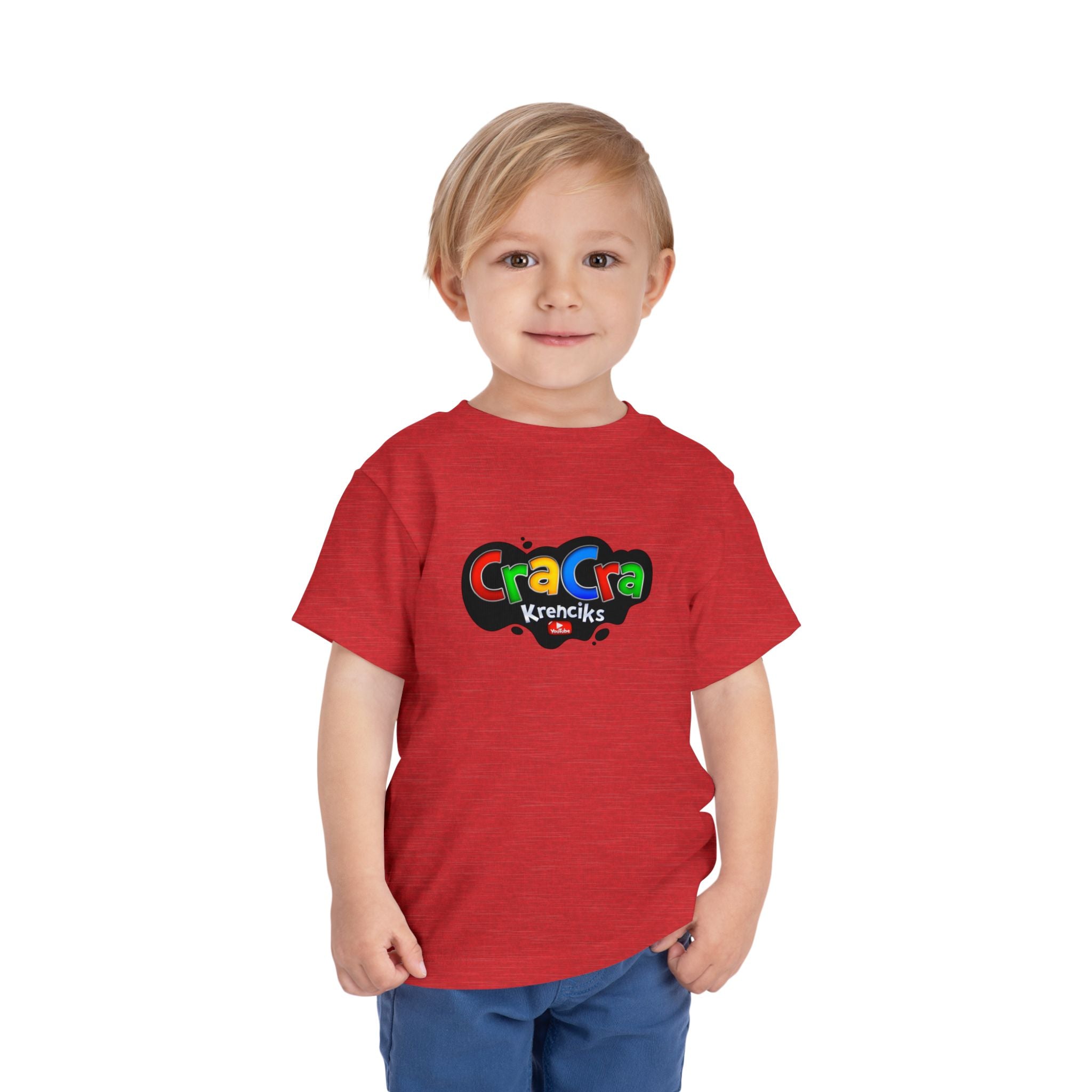 Cra Cra Krencik's Toddler Tee Super Retro Gamer Tee YouTube Merch Special Edition Short Sleeve Shirt