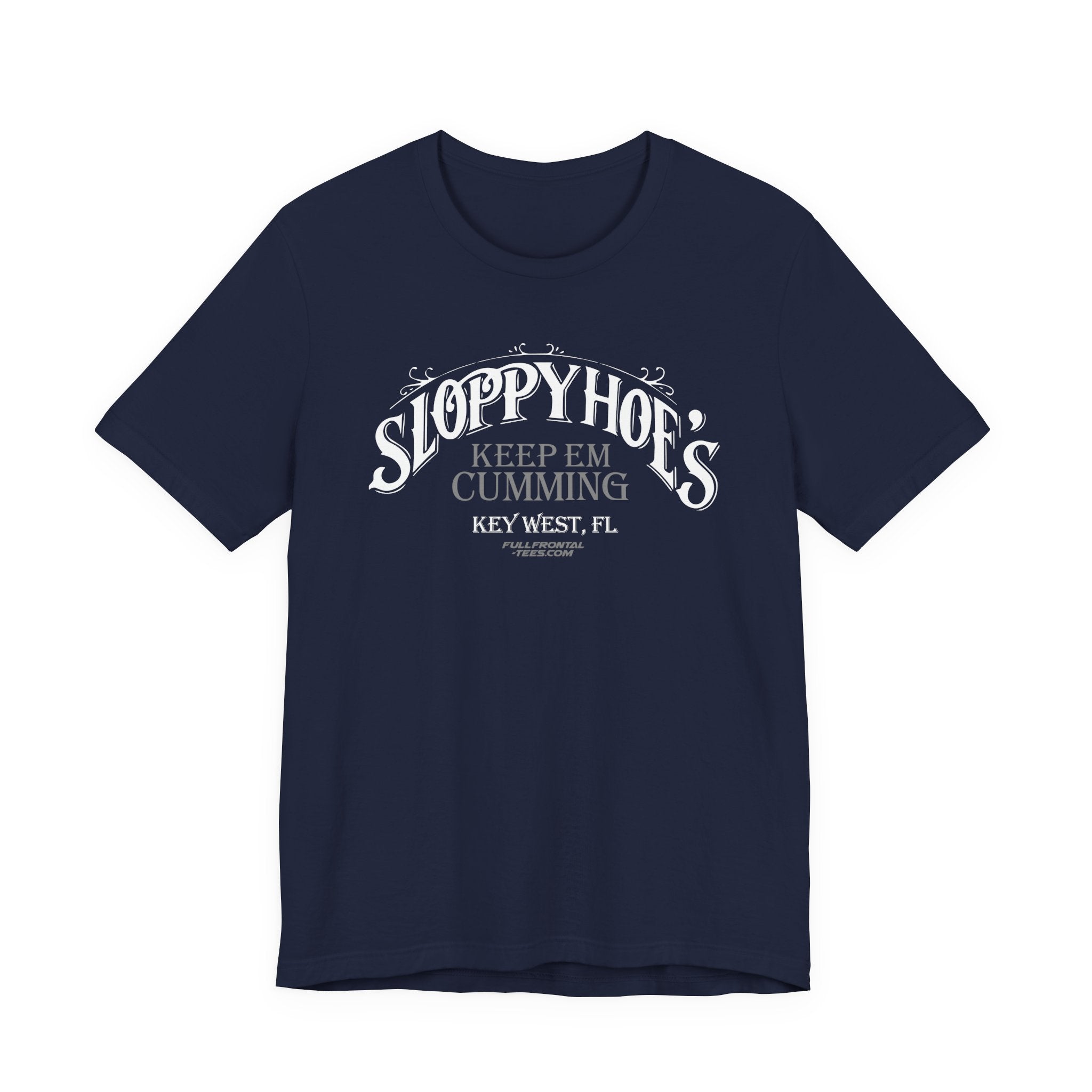 SLOPPY HOES Keep Em Cumming KEY WEST Jersey Short Sleeve T Shirt