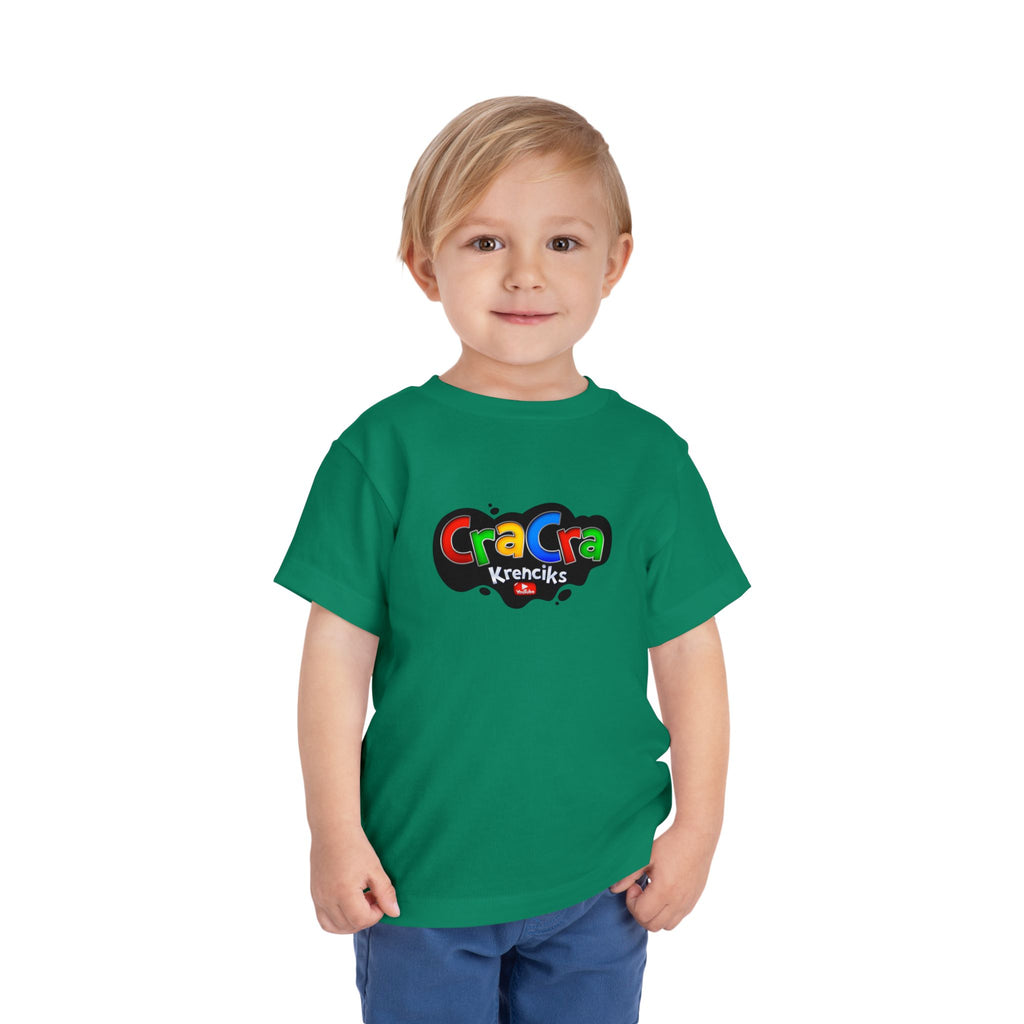 Cra Cra Krencik's Toddler Tee Super Retro Gamer Tee YouTube Merch Special Edition Short Sleeve Shirt