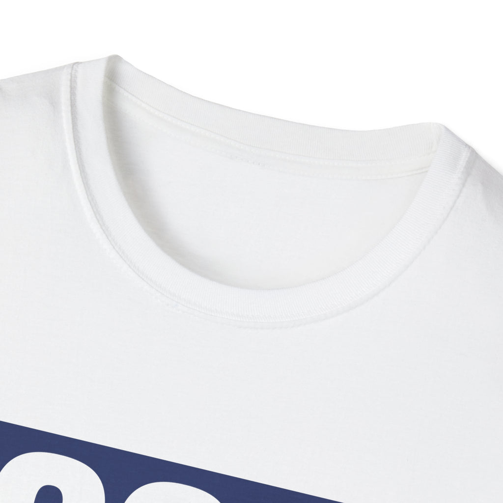 100% AMERICAN USA 4th July Patriotic Party Fun Unisex Softstyle T-Shirt