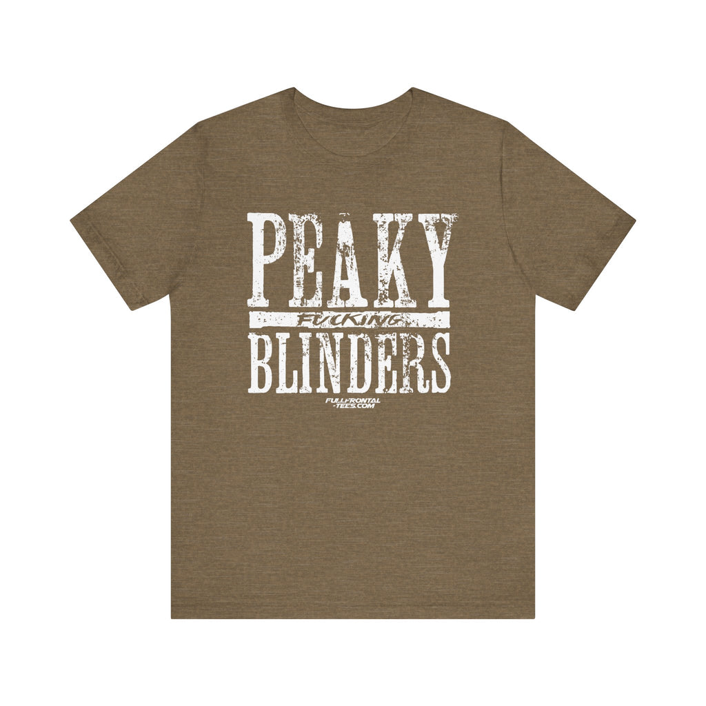 Peaky Fucking Blinders Funny TV Series Netflix Jersey Short Sleeve T Shirt