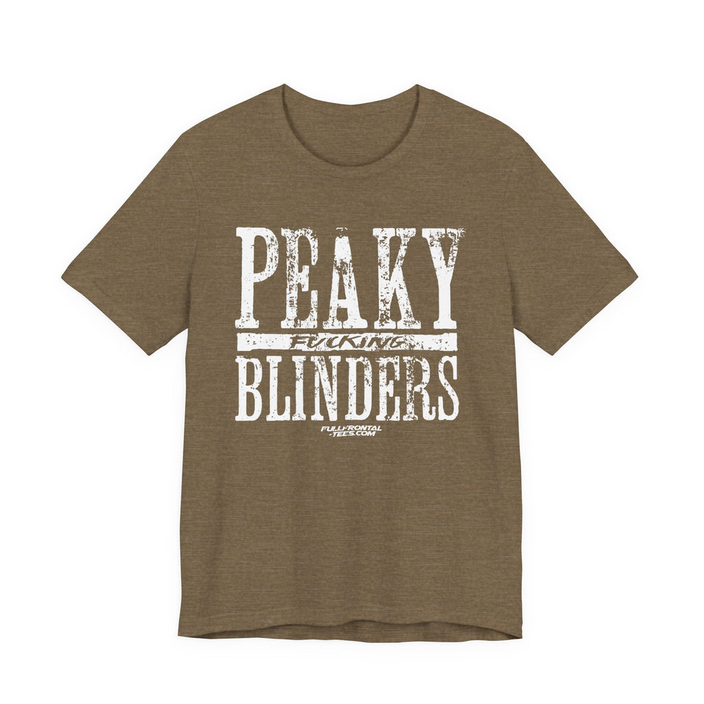 Peaky Fucking Blinders Funny TV Series Netflix Jersey Short Sleeve T Shirt