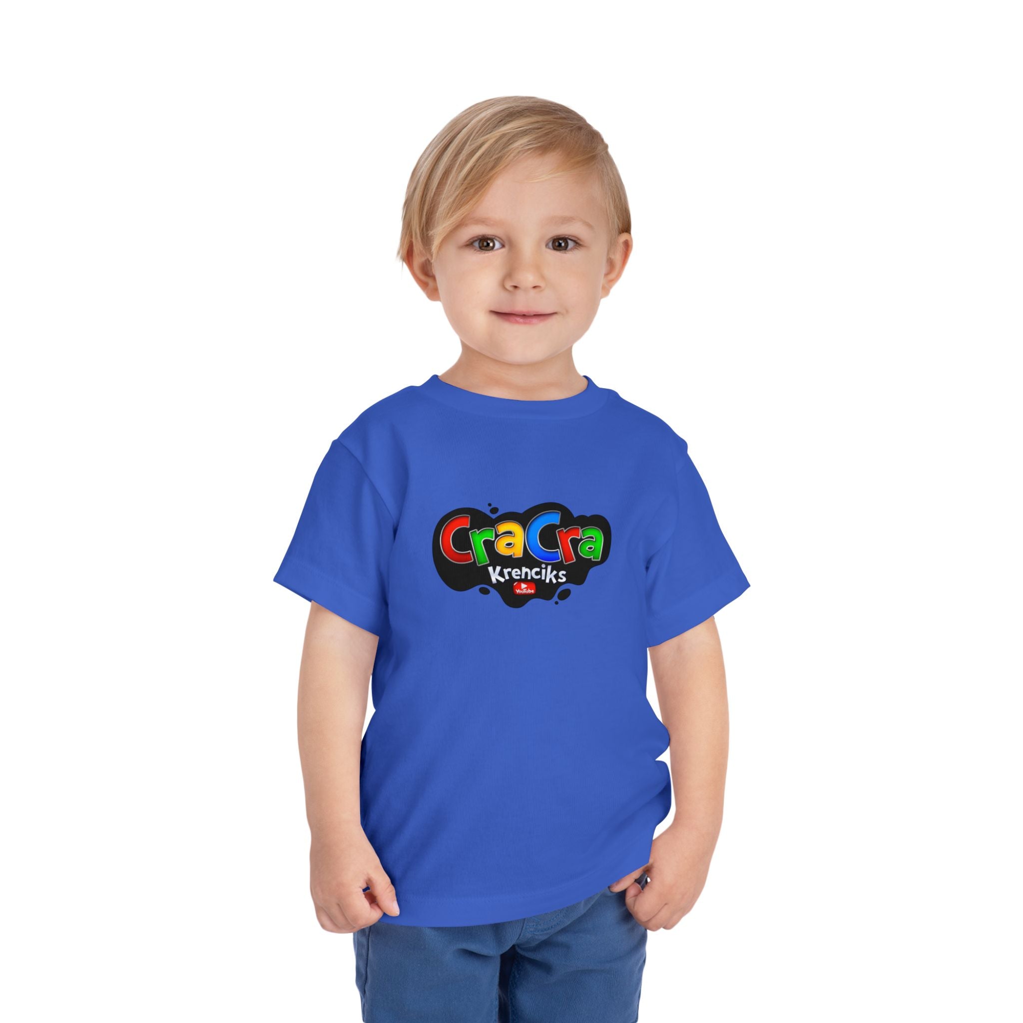 Cra Cra Krencik's Toddler Tee Super Retro Gamer Tee YouTube Merch Special Edition Short Sleeve Shirt