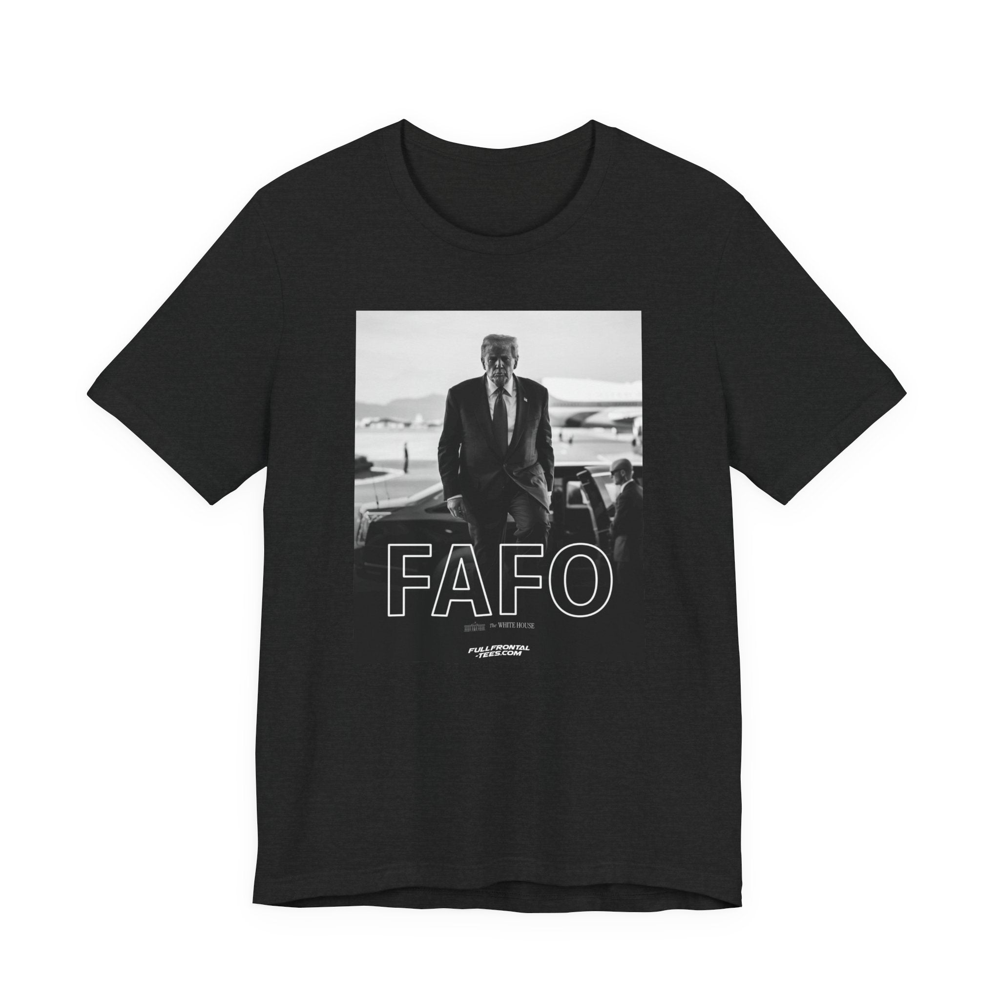 FAFO TRUMP Fuck Around Find Out Funny T-Shirt Short Sleeve Dirty Fathers Day Gift