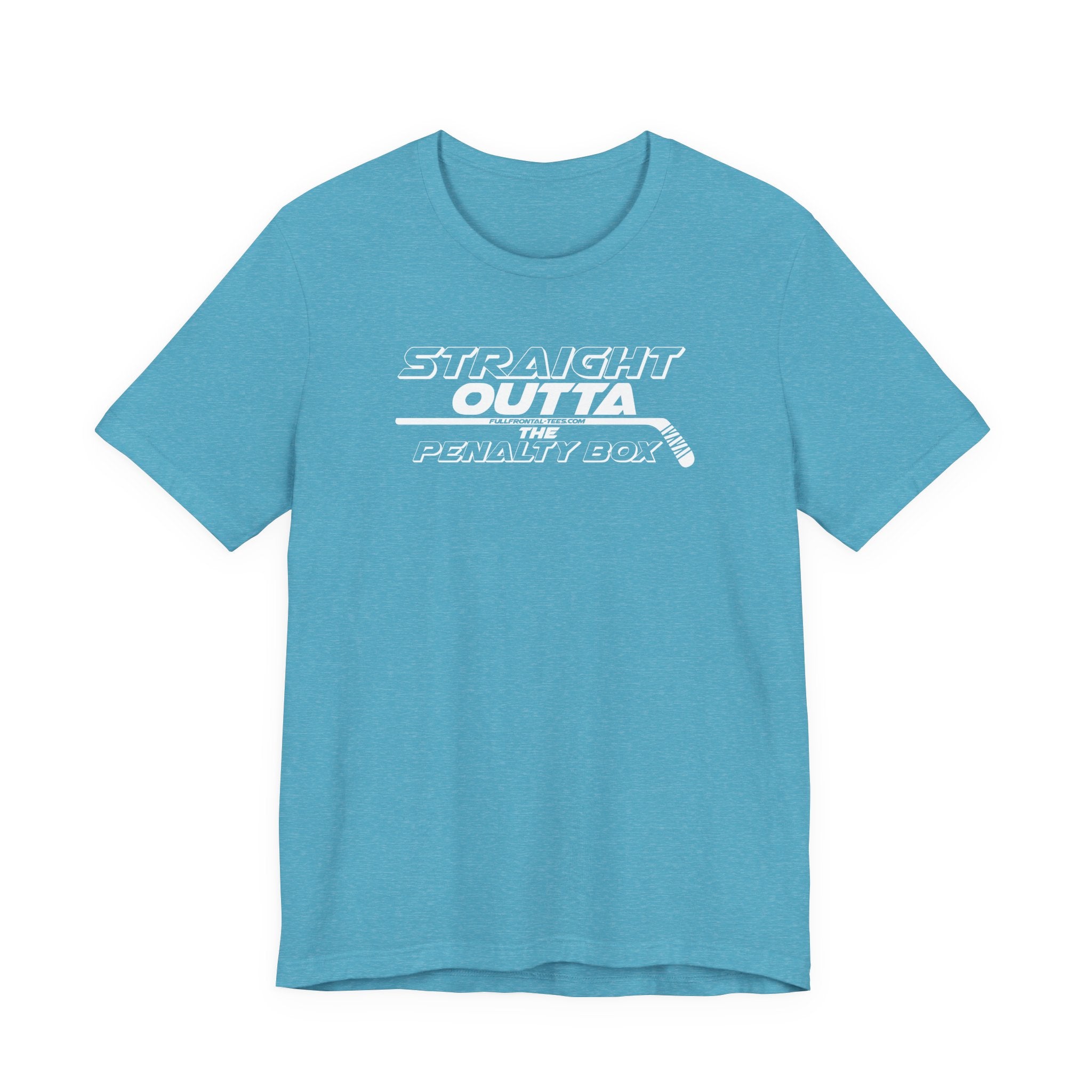 Straight Outta the Penalty Box Kids Funny Hockey Tee