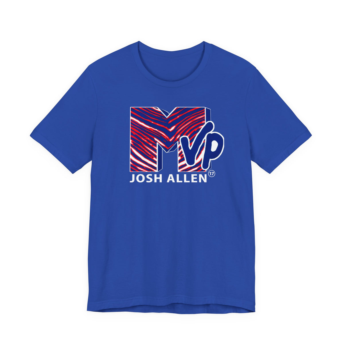 MVP Josh Allen MTV Buffalo Funny Mafia T-Shirt Sports Humor Buffalo Bills Fan Tee