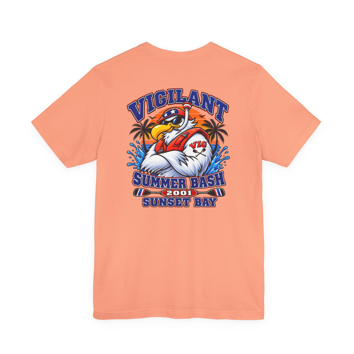 VIGILANT SUMMER BASH 2001 SUNSET BAY VINTAGE T Shirt