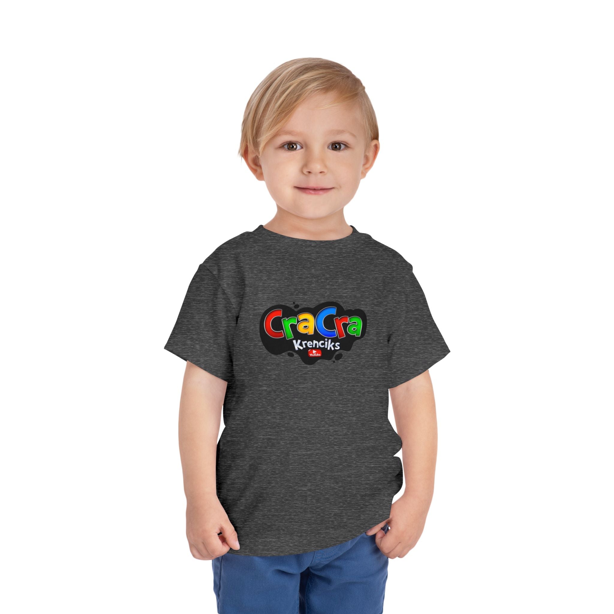 Cra Cra Krencik's Toddler Tee Super Retro Gamer Tee YouTube Merch Special Edition Short Sleeve Shirt