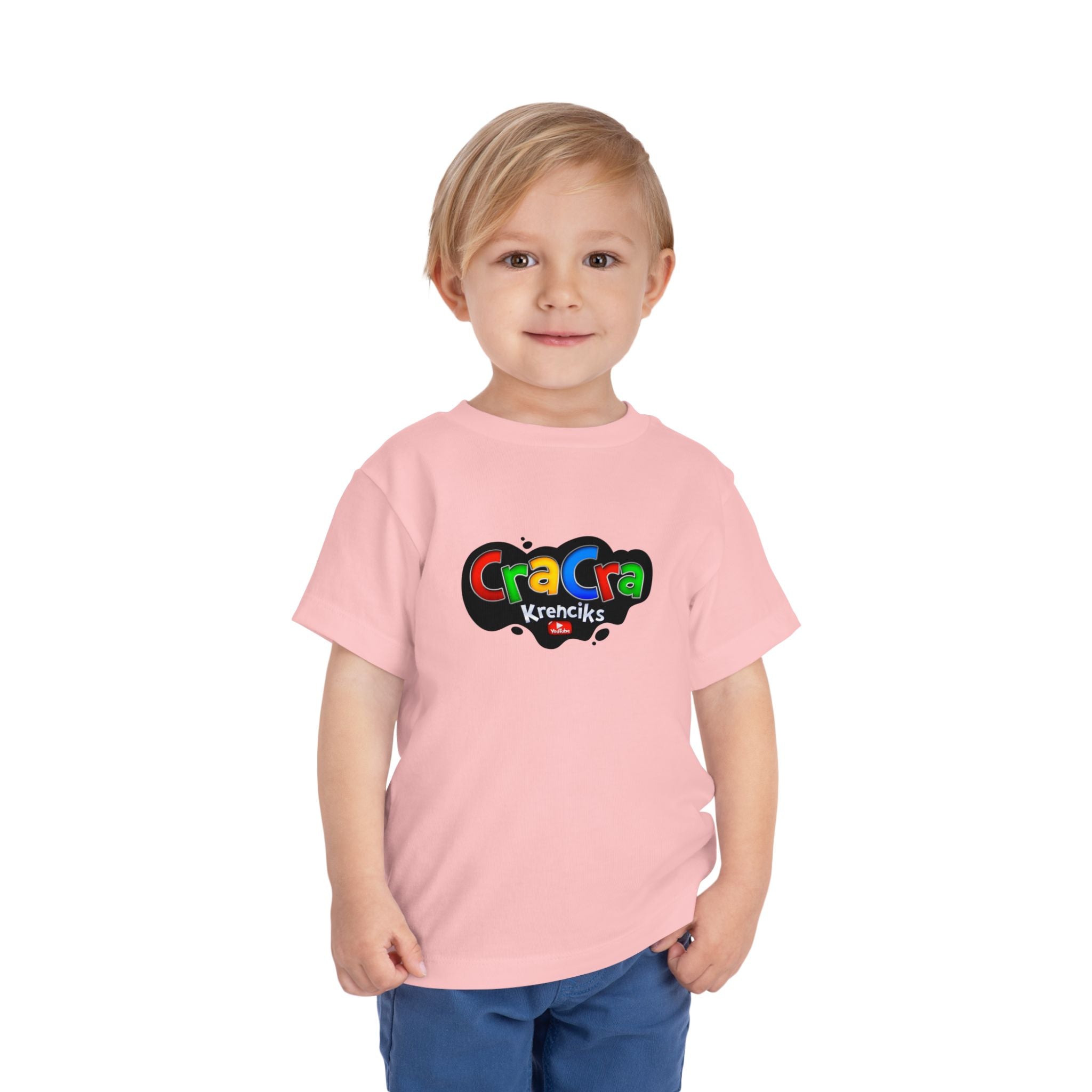 Cra Cra Krencik's Toddler Tee Super Retro Gamer Tee YouTube Merch Special Edition Short Sleeve Shirt