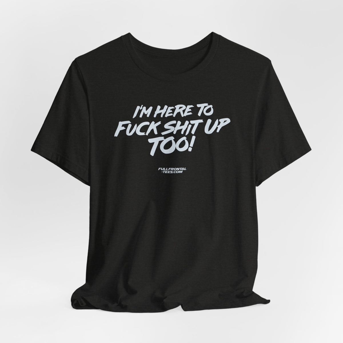 I'M HERE TO FUCK SHIT UP TOO KIDS FUNNY VULGAR T Shirt