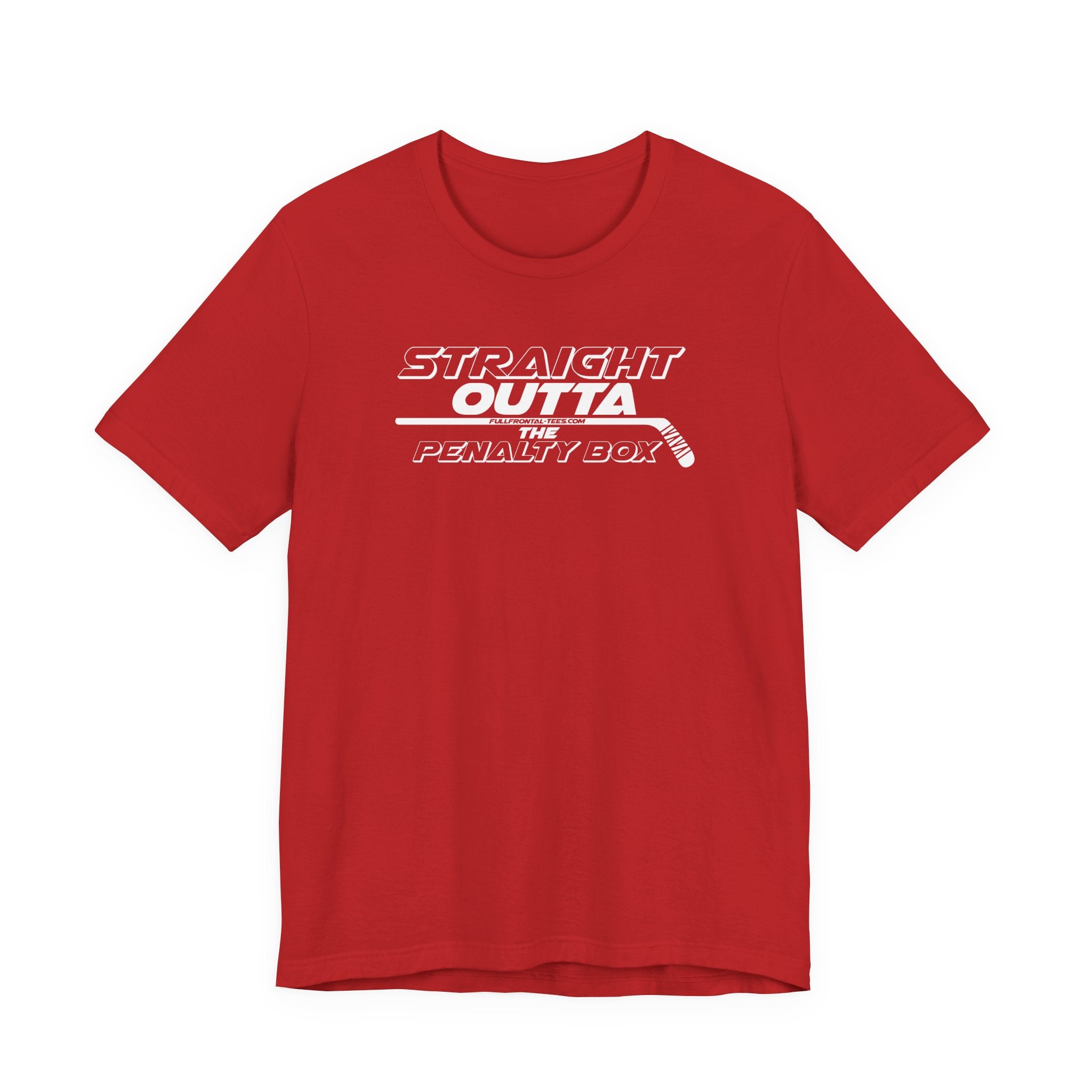 Straight Outta the Penalty Box Kids Funny Hockey Tee