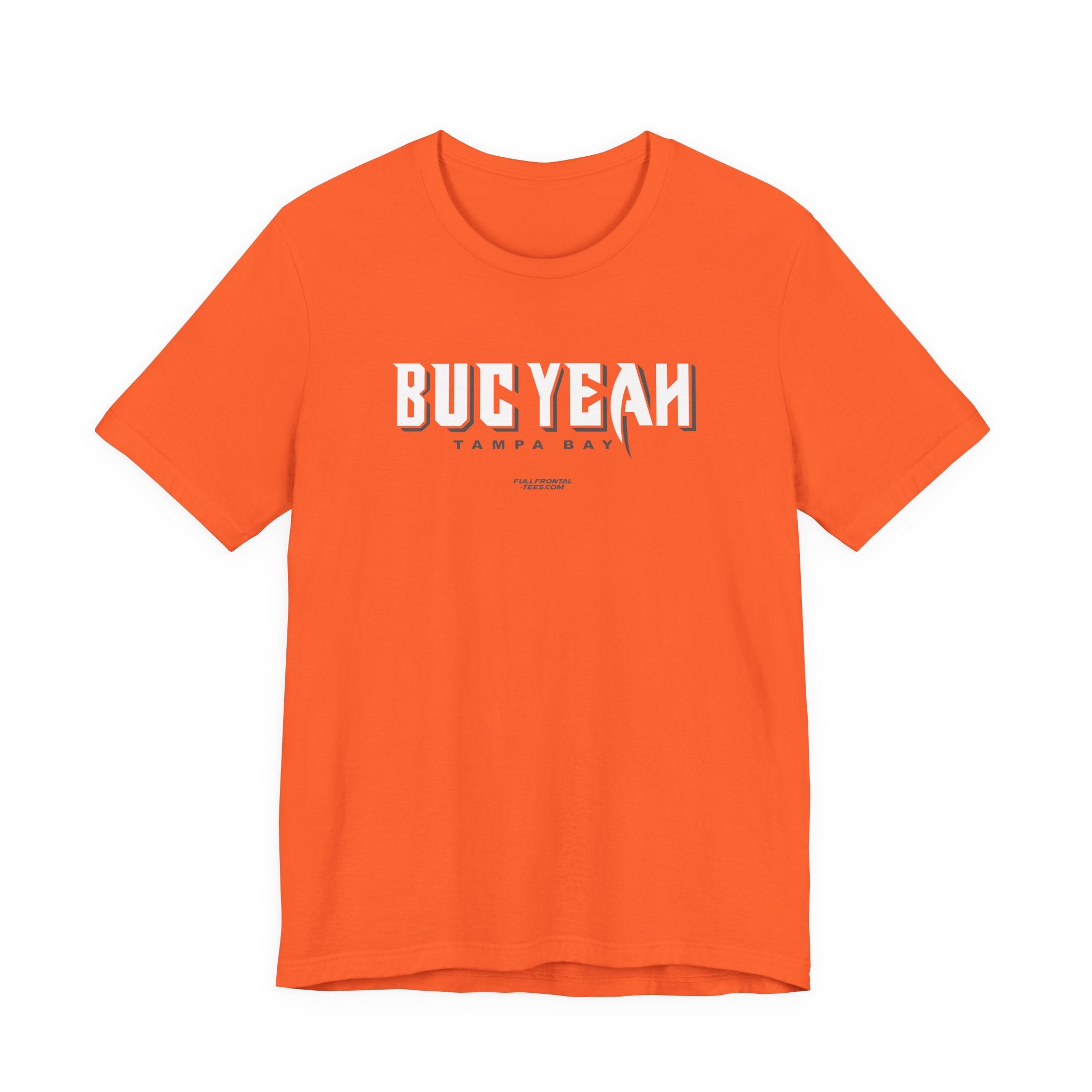 BUC YEAH Tampa Bay Florida Football Jersey Short Sleeve T Shirt