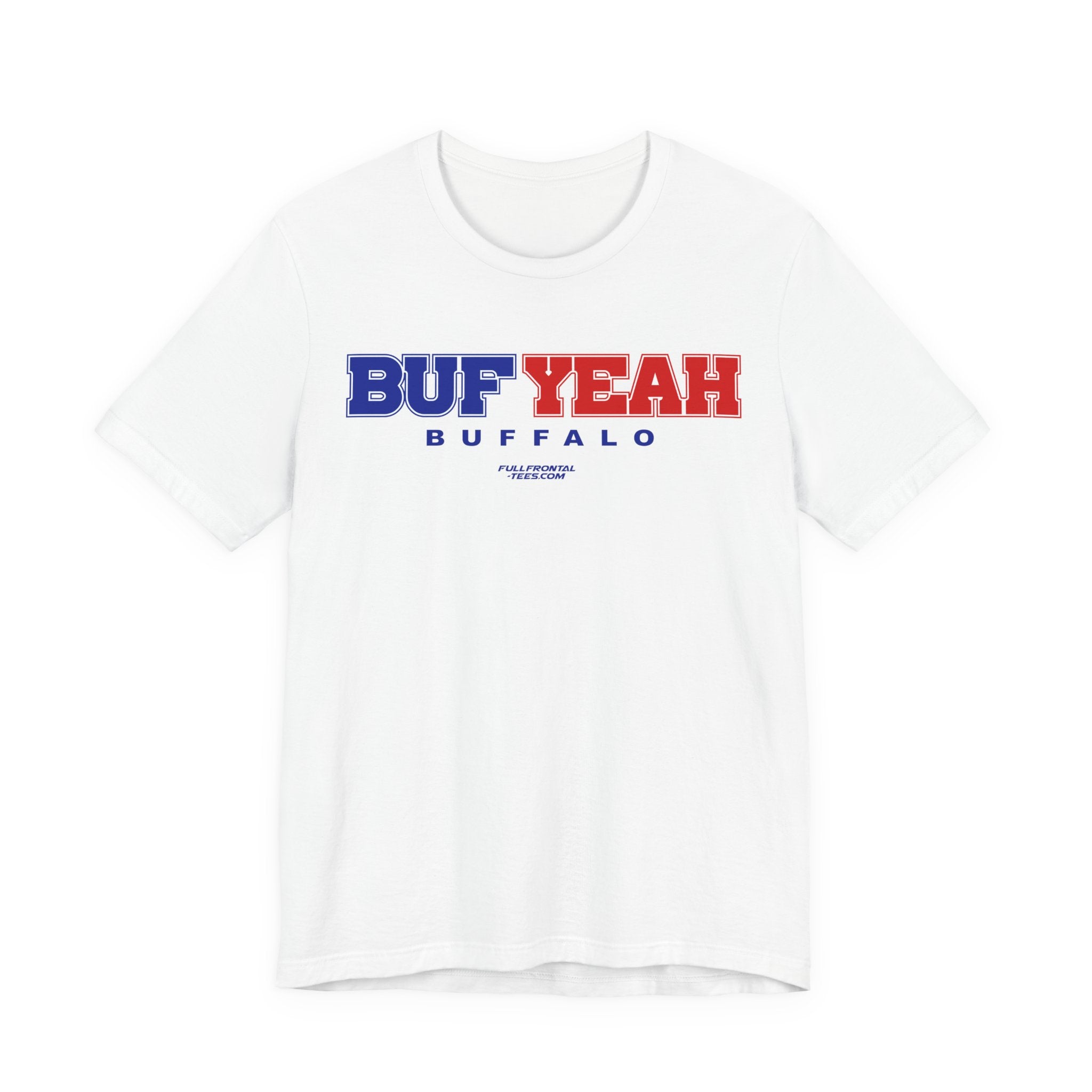 BUF YEAH Buffalo New York Football Jersey Short Sleeve T Shirt
