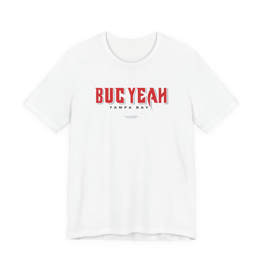 BUC YEAH Tampa Bay Florida Football Jersey Short Sleeve T Shirt