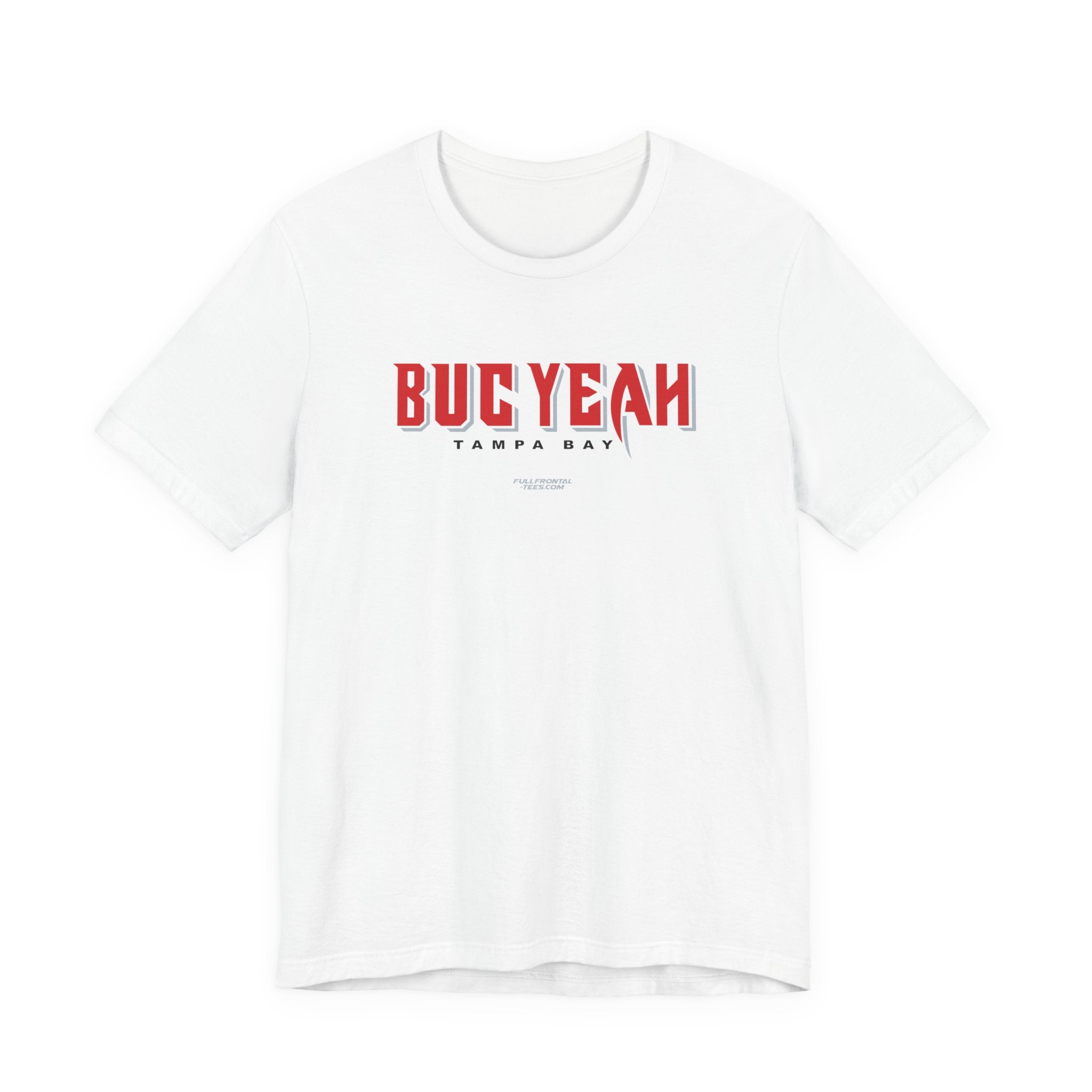 BUC YEAH Tampa Bay Florida Football Jersey Short Sleeve T Shirt