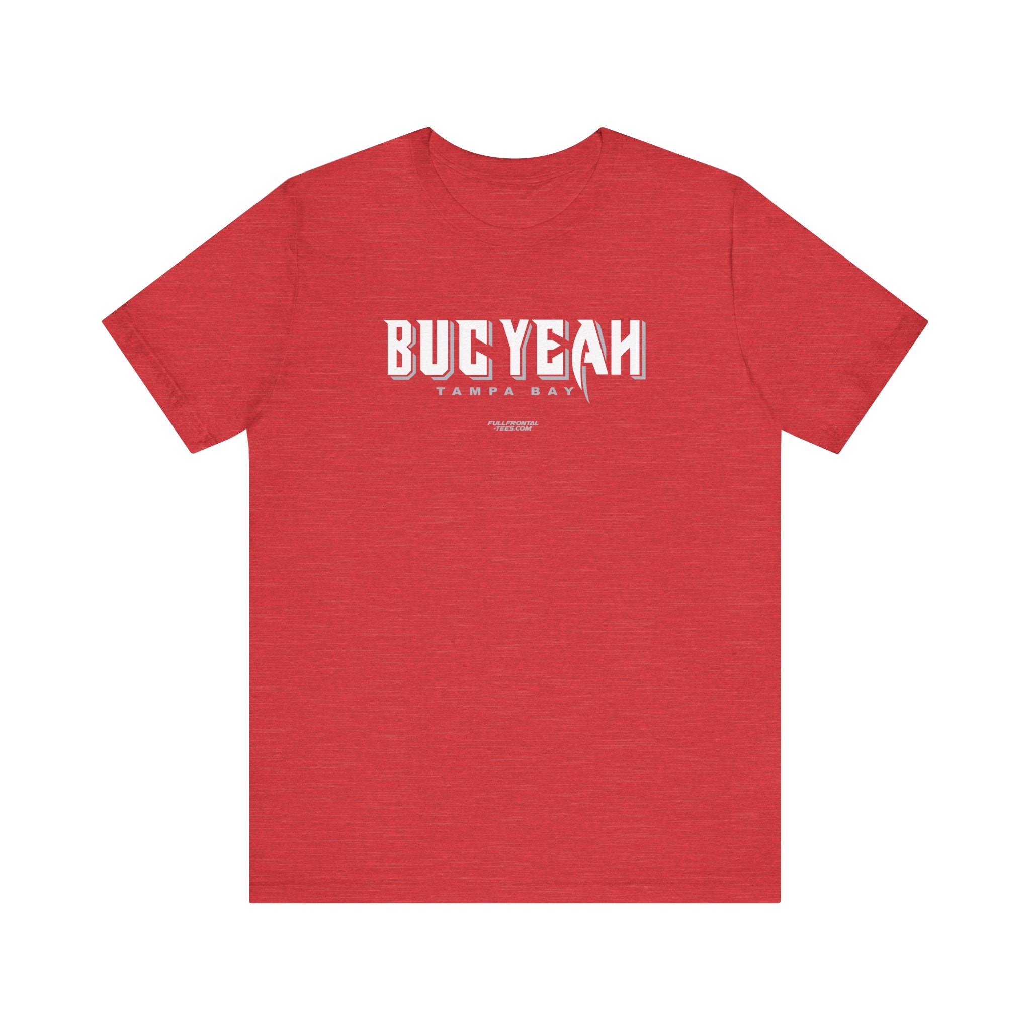 BUC YEAH Tampa Bay Florida Football Jersey Short Sleeve T Shirt