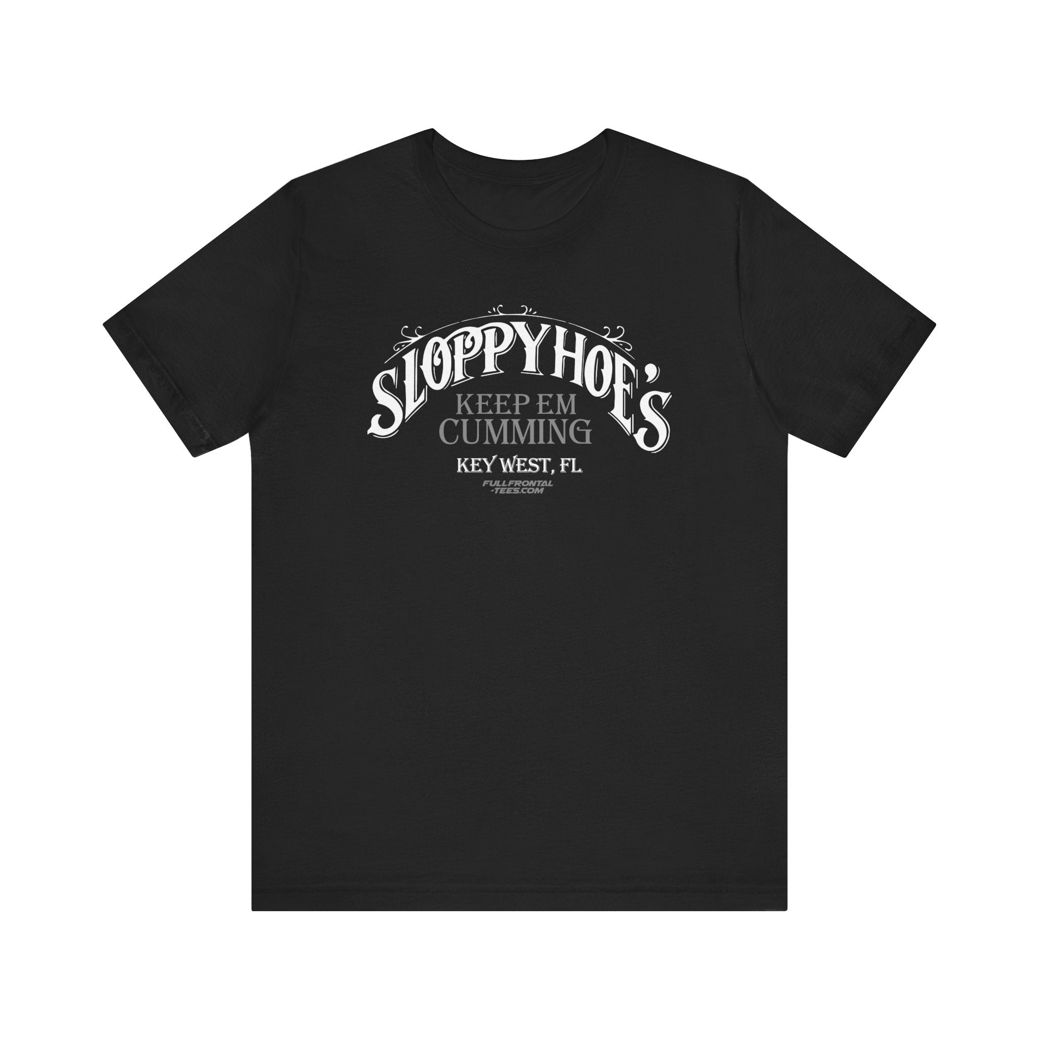 SLOPPY HOES Keep Em Cumming KEY WEST Jersey Short Sleeve T Shirt