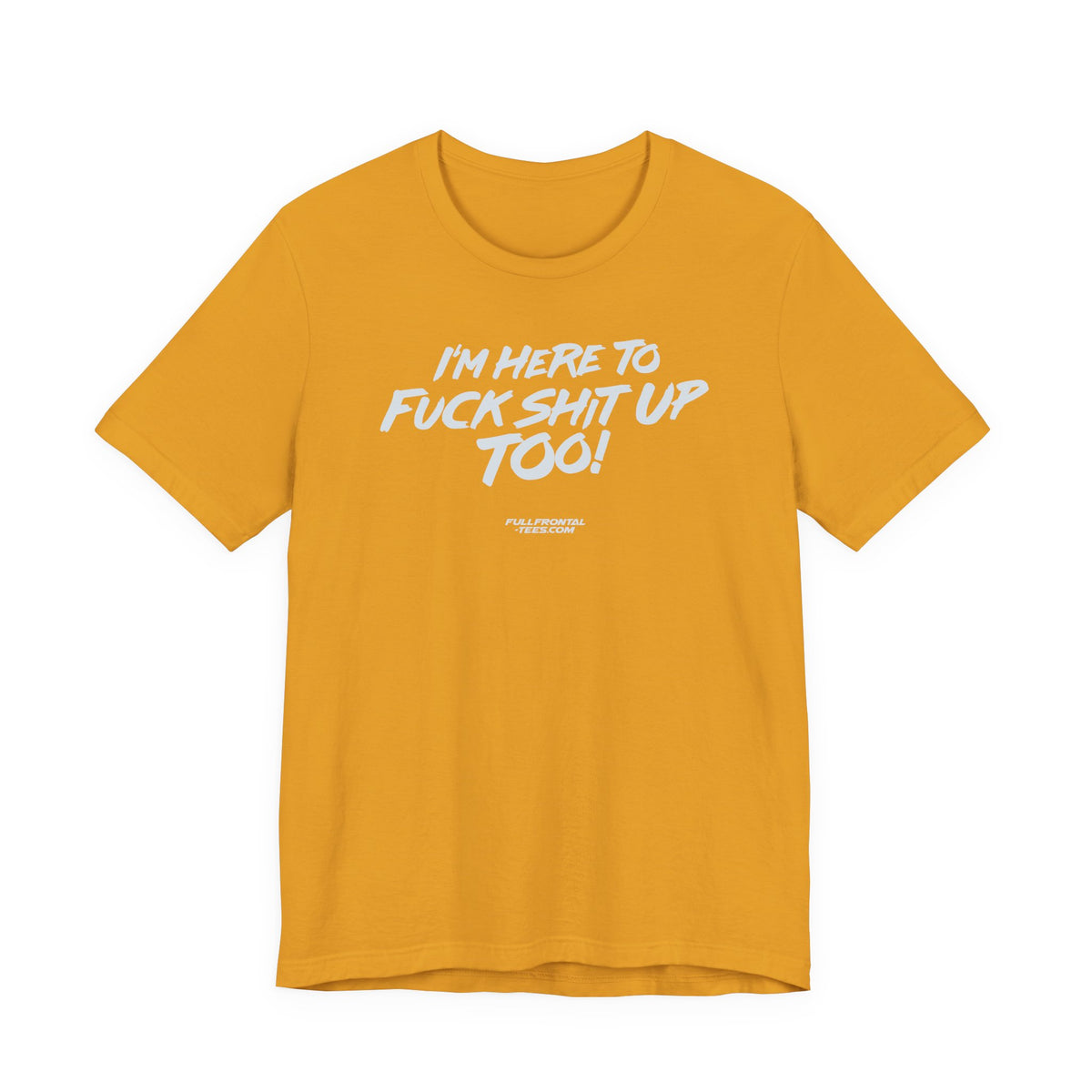 I'M HERE TO FUCK SHIT UP TOO KIDS FUNNY VULGAR T Shirt