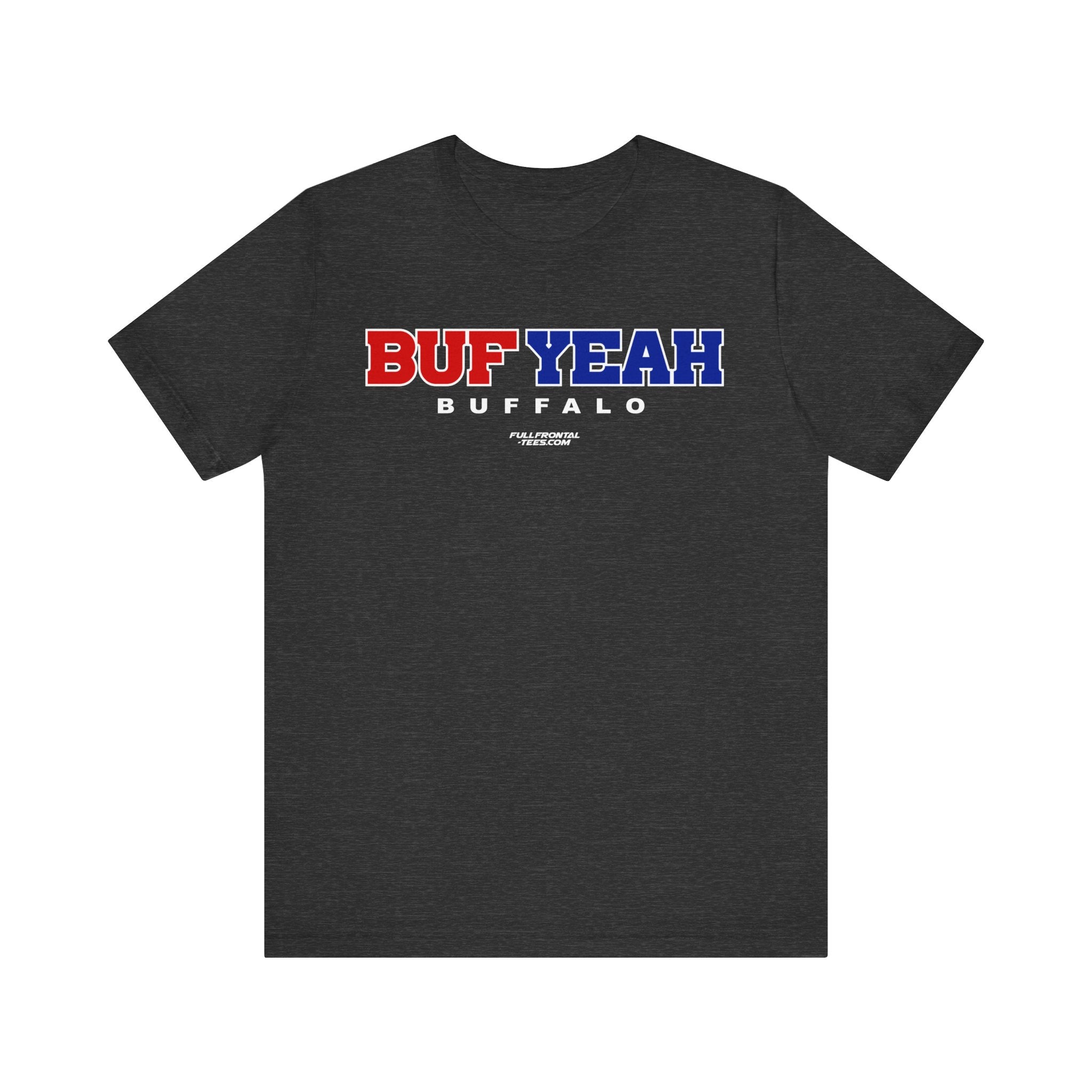 BUF YEAH Buffalo New York Football Jersey Short Sleeve T Shirt