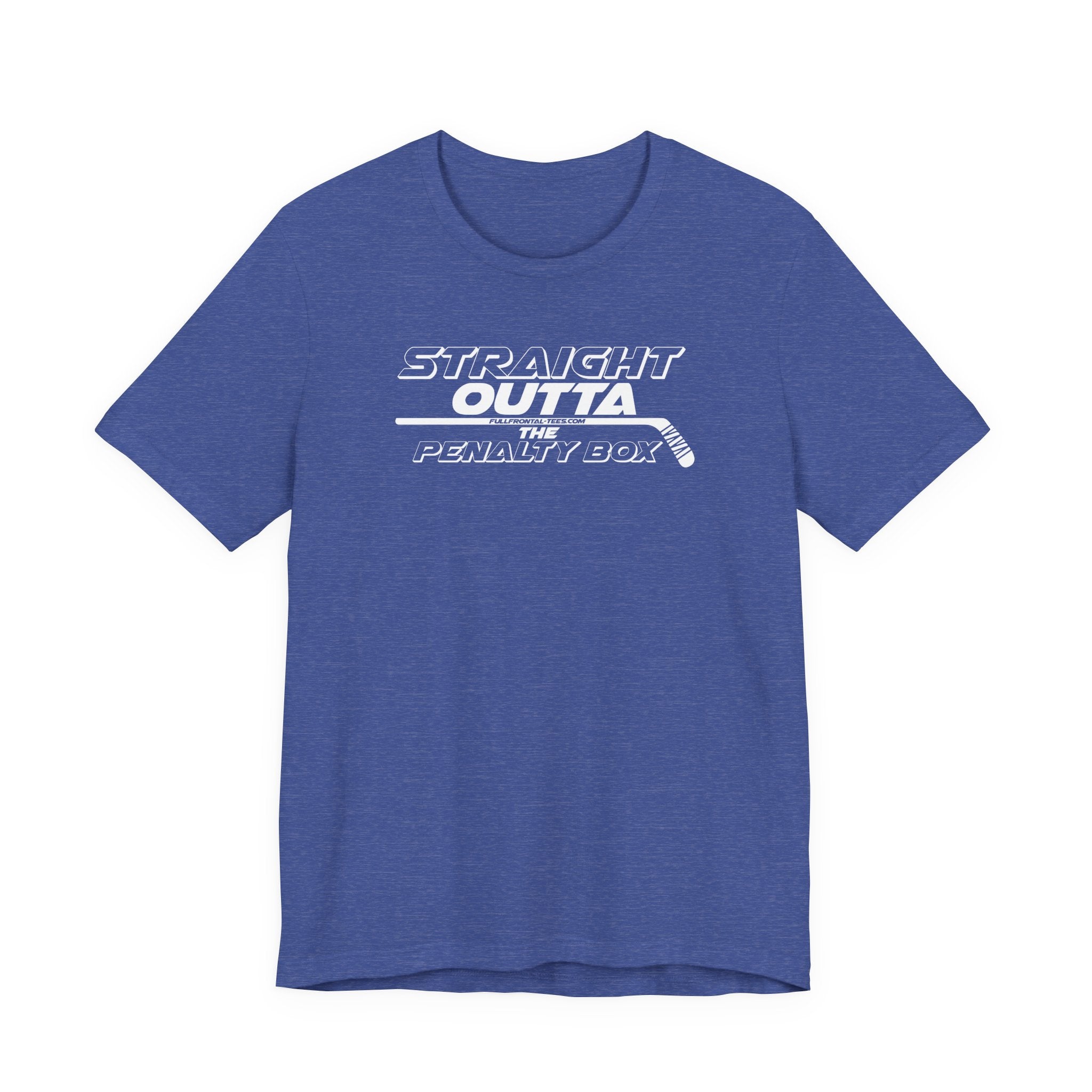 Straight Outta the Penalty Box Kids Funny Hockey Tee